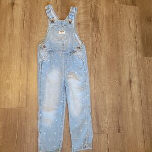 OshKosh B'gosh Denim Overalls with Heart Design